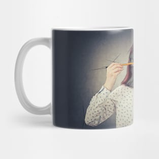 Self development girl Mug